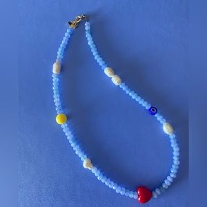 Evil Eye Preppy Necklace- 16inch